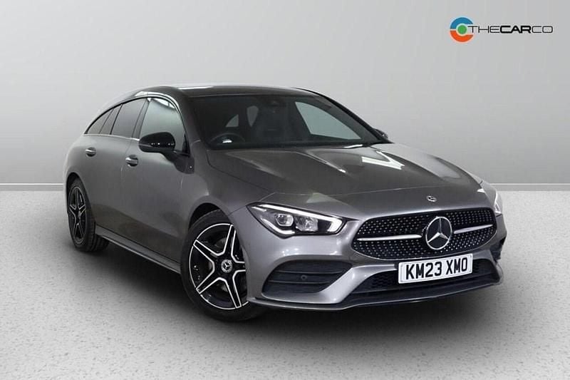 Grey Used 2023 Mercedes CLA220 Shooting Brake AMG line Estate | £23,275 (Fair price) - Image 1/1