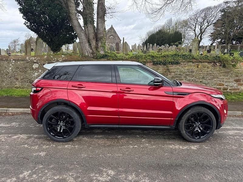 Begagnad Land Rover Range Rover evoque Dynamic 190 HK (139 kW) 2012 Röd SUV