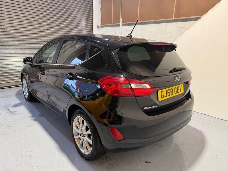 Used Ford Fiesta Titanium 120 HP (88 kW) 2018 Black Hatchback