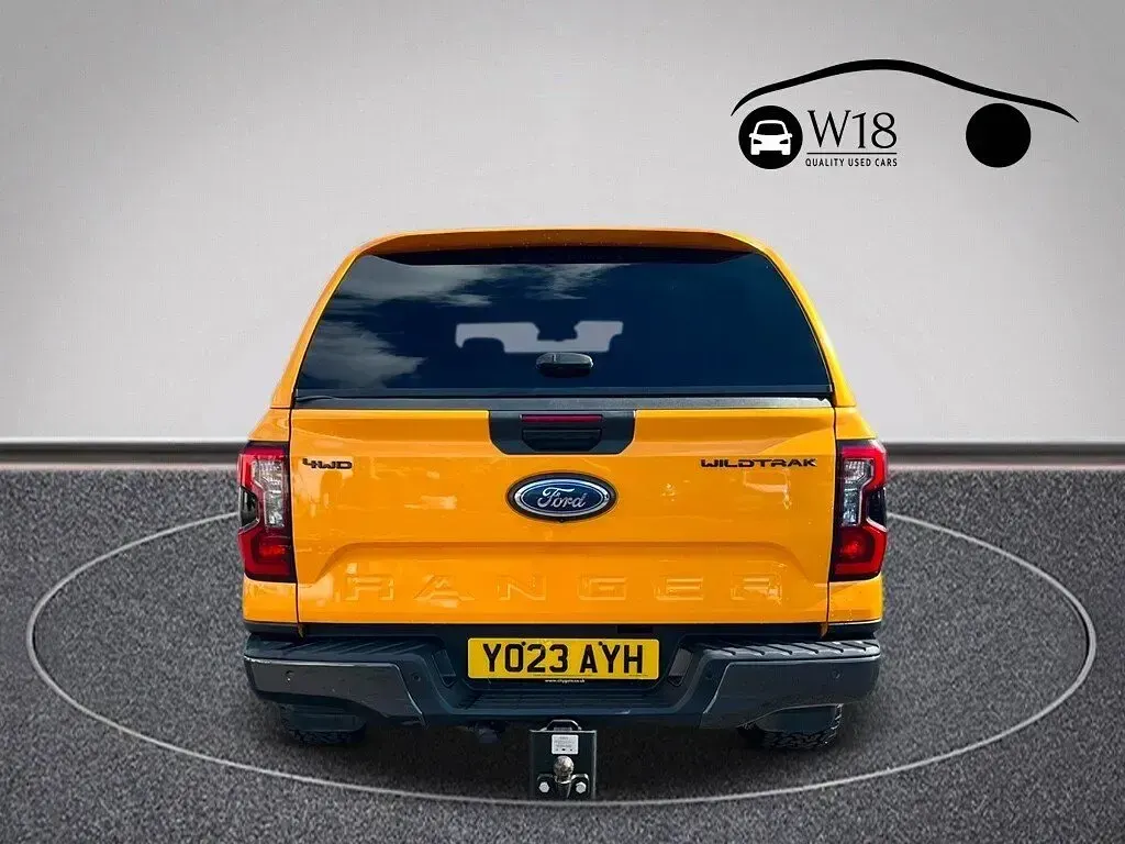 Used Ford Ranger Wildtrack 202 HP (148 kW) 2023 Orange Pickup