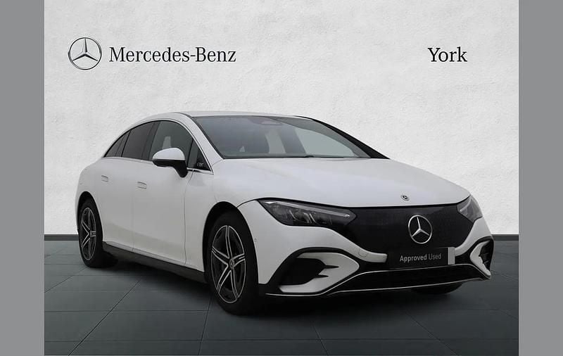 Used Mercedes EQE350 AMG line 214 kW (292 HP) 2025 White Sedan