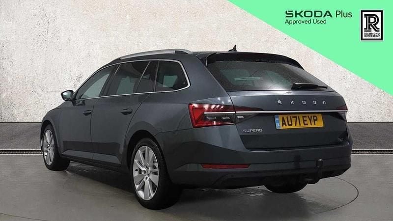 Used Skoda Superb SE L 150 HP (110 kW) 2021 Grey Estate