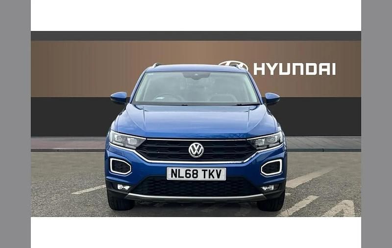 Used VW T-Roc SEL 150 HP (110 kW) 2018 Blue SUV