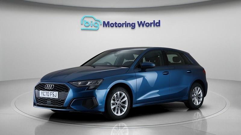 Used Audi A3 2020 Blue Sedan