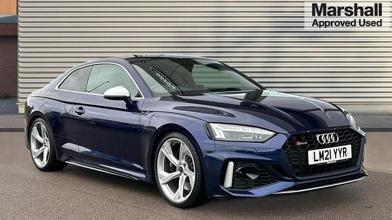 Used Audi RS5 Design 450 HP (330 kW) 2021 Blue Coupe