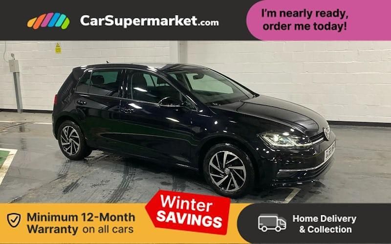 Black Used 2019 VW Golf VII Edition Hatchback | £16,197 (Fair price) - Image 1/3