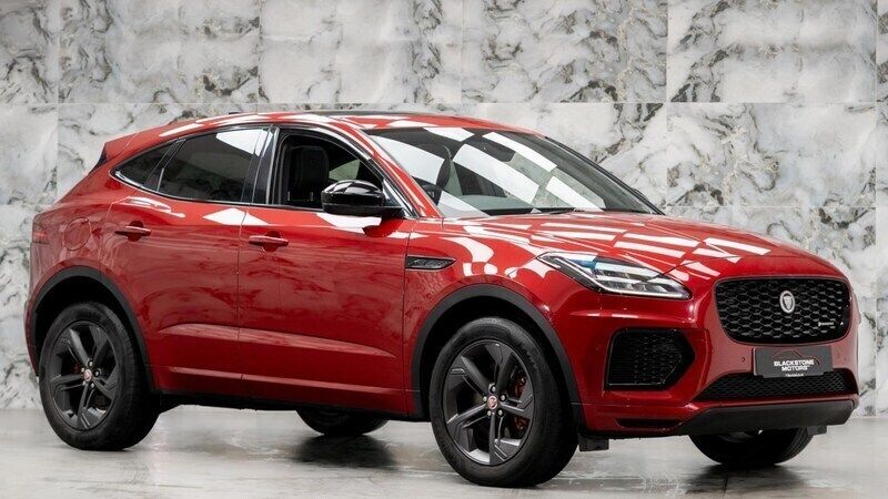 Red Used 2022 Jaguar E-Pace R-Dynamic SUV | £26,489 (A bit pricey) - Image 1/4