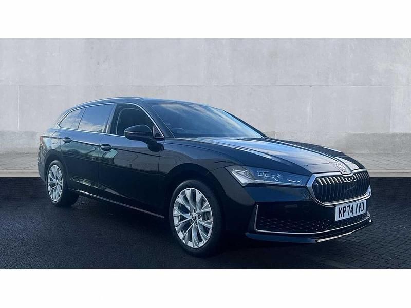 Black Used 2024 Skoda Superb SE L Estate | £27,790 (Fair price) - Image 1/4