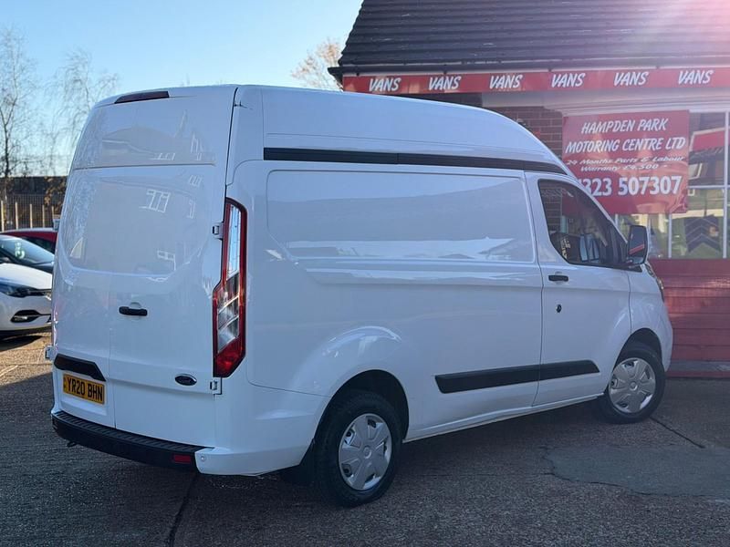 Used Ford Transit Custom Trend 130 HP (95 kW) 2020 White Van