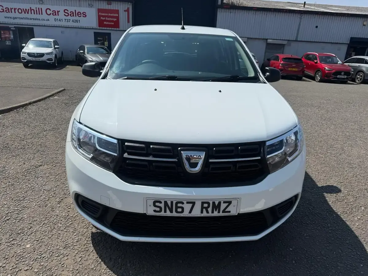 Used Dacia Sandero Ambiance 2017 White Hatchback