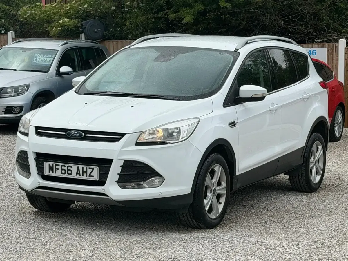 Used Ford Kuga Zetec 150 HP (110 kW) 2016 White SUV