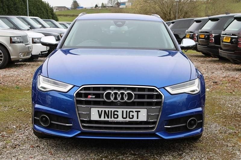 Used Audi S6 Design 450 HP (330 kW) 2016 Blue Estate