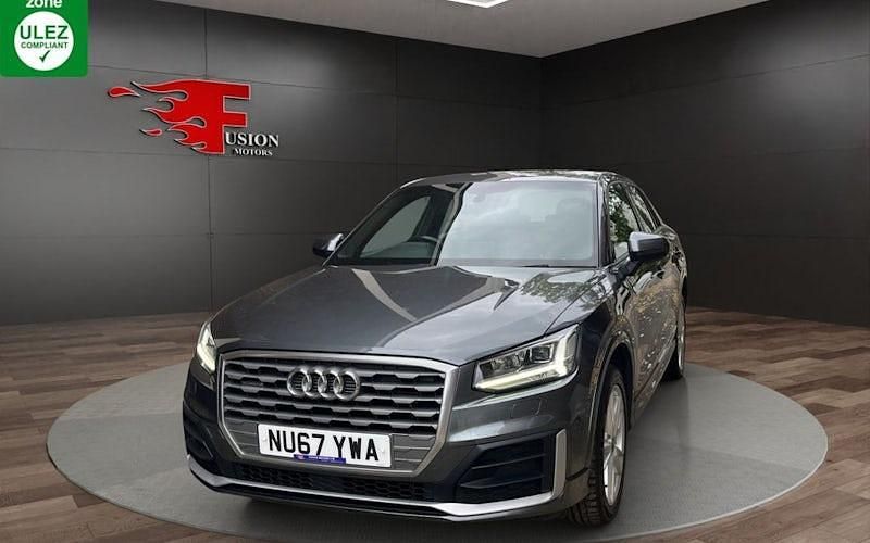 Grey Used 2017 Audi Q2 S-Line SUV | £12,000 (Fair price) - Image 1/4