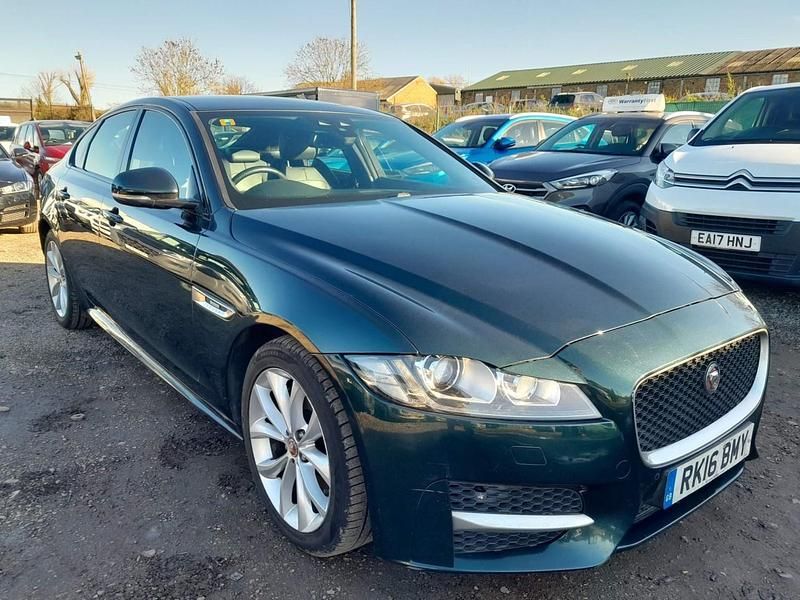 Green Used 2016 Jaguar XF R-Sport Sedan | £6,995 (A bit pricey) - Image 1/3