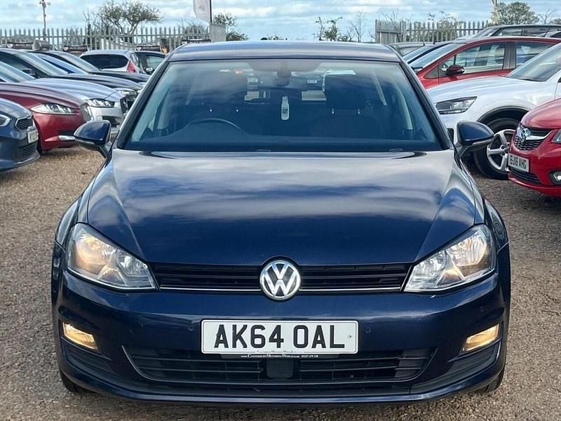 Used VW Golf VII Match 105 HP (77 kW) 2014 Blue Hatchback