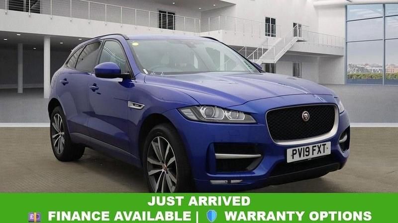 Used Jaguar F-Pace R-Sport 180 HP (132 kW) 2019 Blue SUV