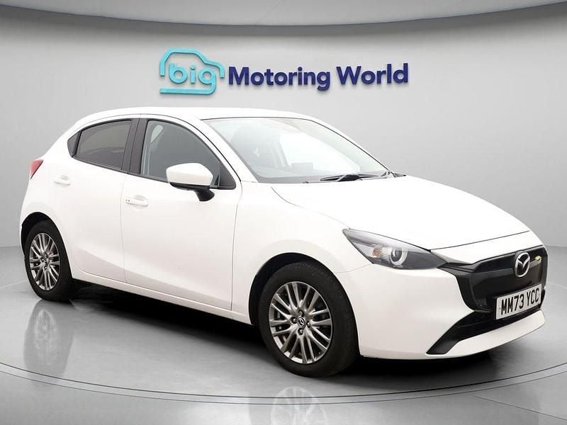 White Used 2023 Mazda 2 Exclusive-Line Hatchback | £13,500 (Good price) - Image 1/4