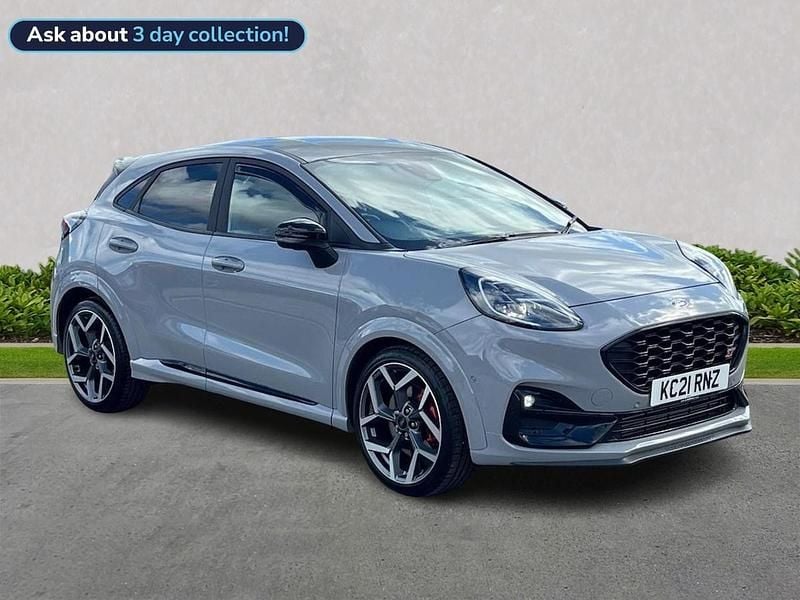 Grey Used 2021 Ford Puma Gen-E ST Hatchback | £16,790 (Fair price) - Image 1/4