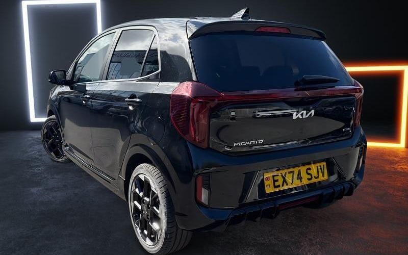 Used Kia Picanto GT-Line S 77 HP (56 kW) 2024 Black Hatchback
