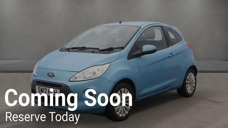 Used Ford Ka Zetec 69 HP (50 kW) 2012 Blue Hatchback