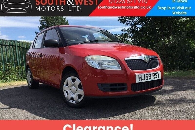Red Used 2009 Skoda Fabia Hatchback | £1,955 (Fair price) - Image 1/1