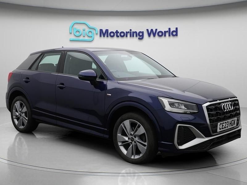 Blue Used 2023 Audi Q2 S-Line SUV | £22,000 (Super price) - Image 1/4