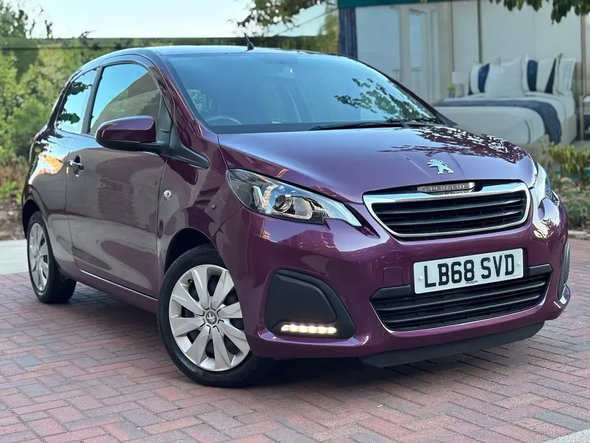 Used Peugeot 108 Active 2019 Mauve/purple Hatchback