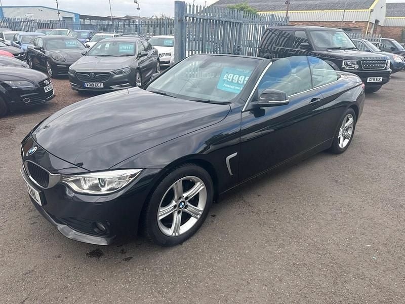 Used BMW 420 2015 Black Cabriolet