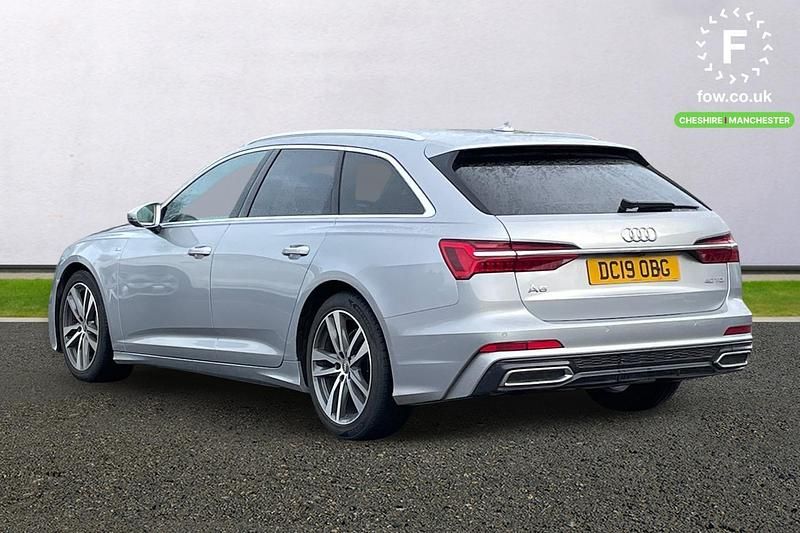 Used Audi A6 S-Line 204 HP (150 kW) 2019 Silver Estate