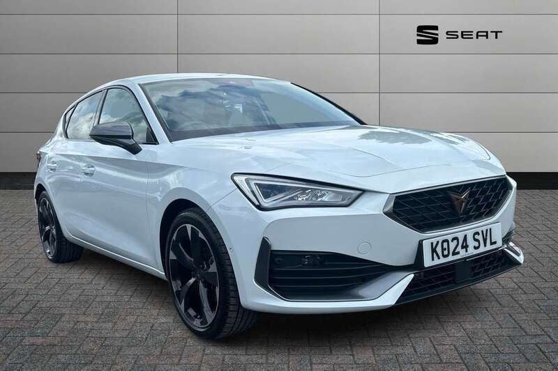 White Used 2024 Cupra Leon Hatchback | £21,190 (Fair price) - Image 1/4