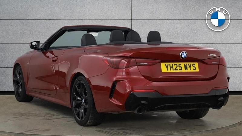Used BMW 420 M Sport 184 HP (135 kW) 2025 Red Cabriolet