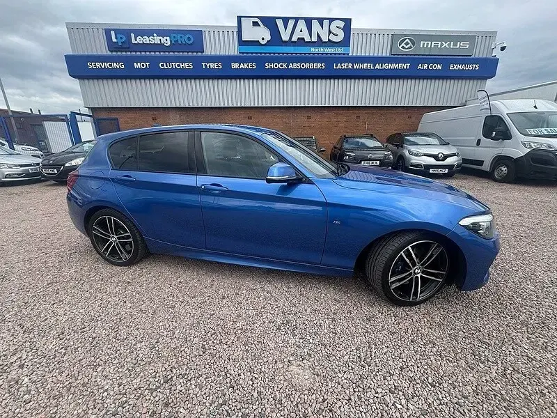 Used BMW 118 M Sport 2018 Estoril blue Hatchback