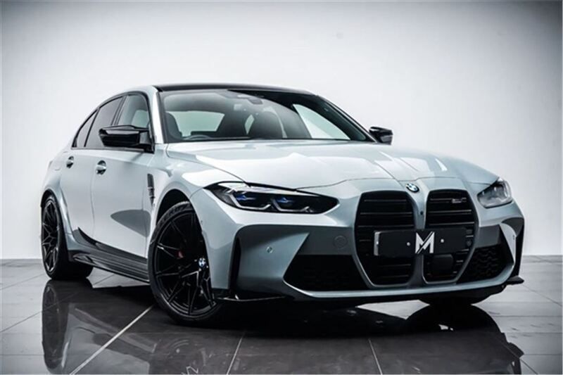 Grey Used 2024 BMW M3 Competition Edition Sedan | £67,495 (Good price) - Image 1/4