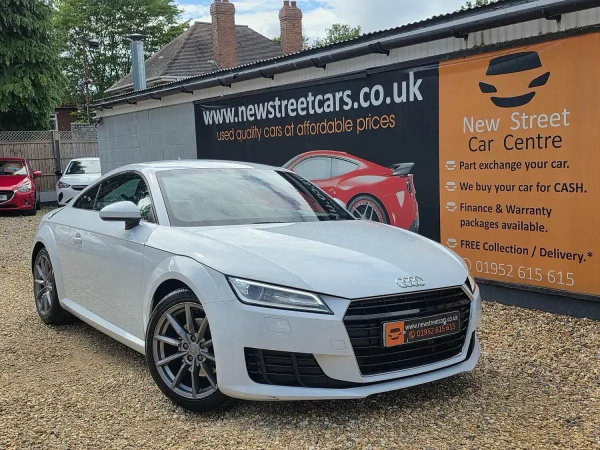 Used Audi TT Sport 184 HP (135 kW) 2015 White Coupe