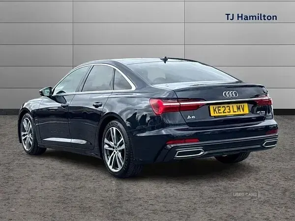 Used Audi A6 S-Line 204 HP (150 kW) 2023 Blue Sedan