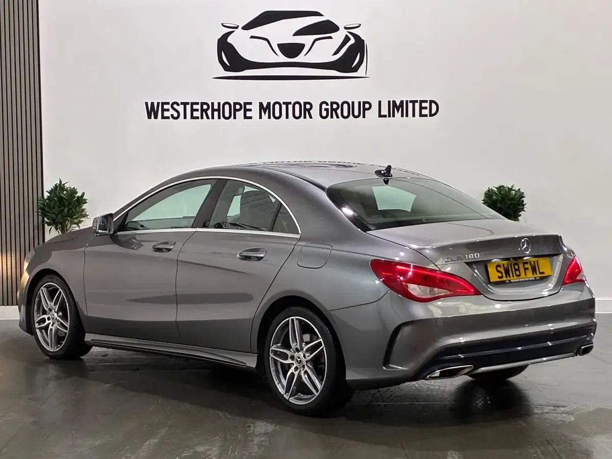 Used Mercedes CLA180 AMG line 2018 Grey Sedan