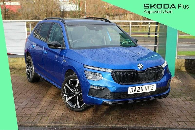 Used Skoda Kamiq Monte Carlo 113 HP (83 kW) 2025 Race blue metallic SUV