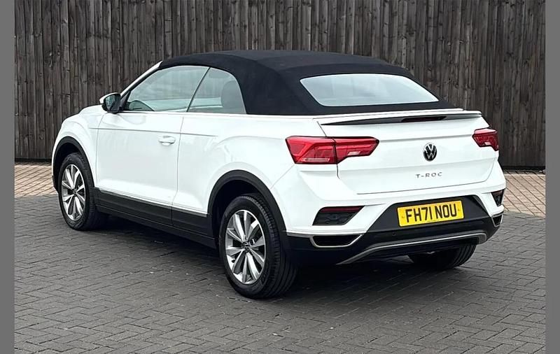 Used VW T-Roc Cabriolet Design 150 HP (110 kW) 2021 White Cabriolet