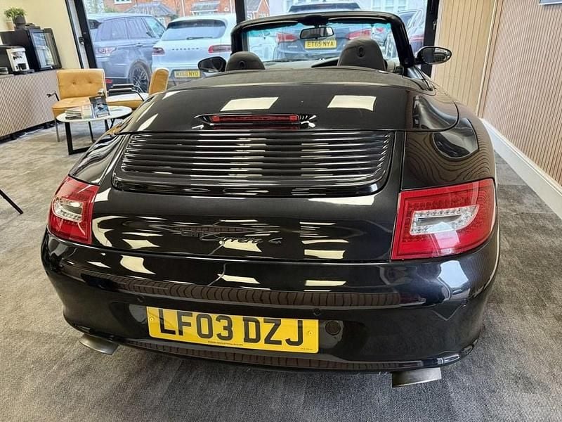 Used Porsche 911 Carrera 4 Cabriolet 315 HP (231 kW) 2003 Black Cabriolet