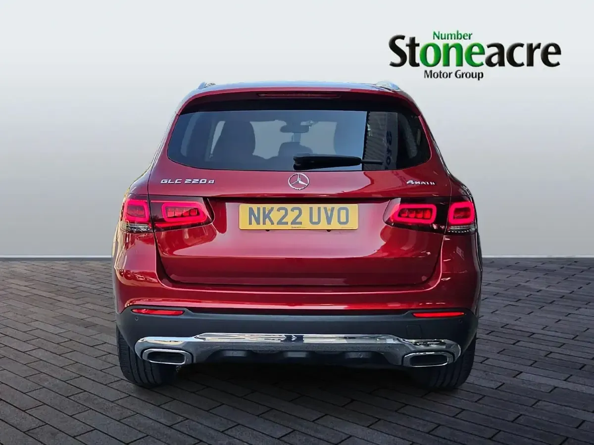 Used Mercedes GLC220 194 HP (142 kW) 2020 Red SUV