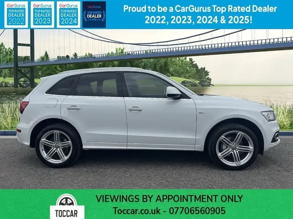 Second-hand Audi Q5 S-line plus 190 CP (139 kW) 2016 Alb SUV