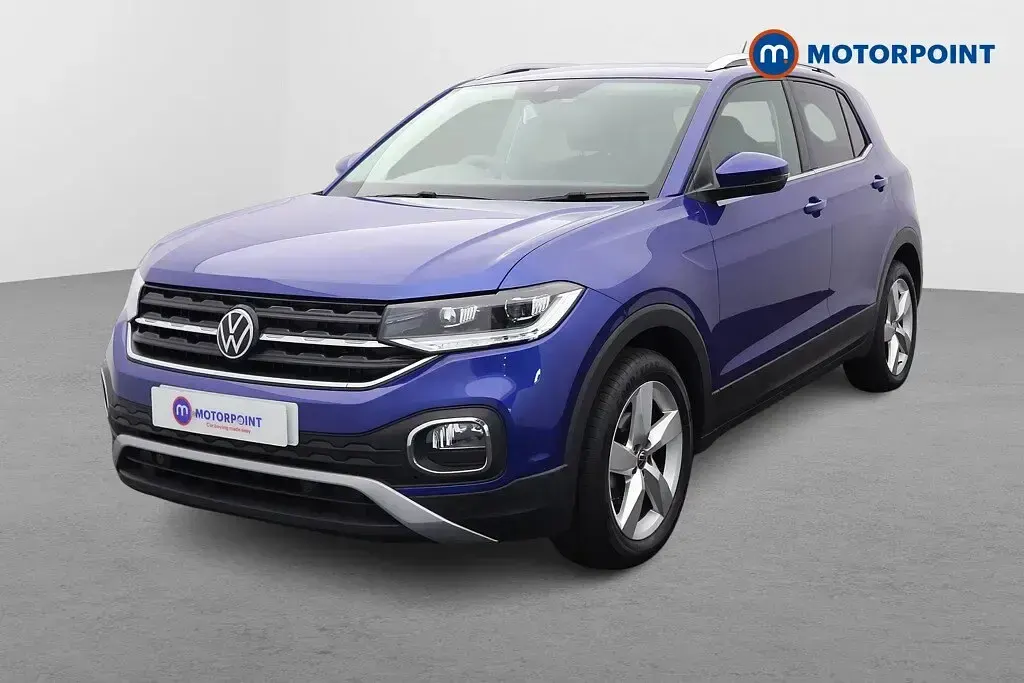 Used VW T-Cross SEL 2023 Blue SUV