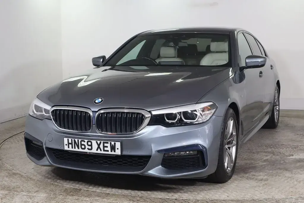Used BMW 520 M Sport 190 HP (139 kW) 2019 Blue Sedan