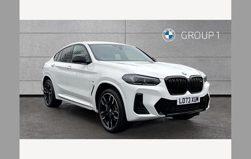 White Used 2023 BMW X4 M Sport SUV | £48,475 (Fair price) - Image 1/4