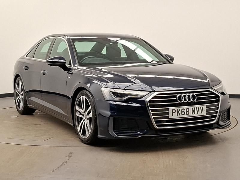 Blue Used 2018 Audi A6 S-Line Sedan | £19,698 (Fair price) - Image 1/4