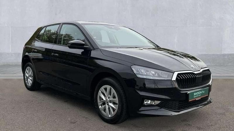 Black magic pearl effect Used 2024 Skoda Fabia Comfort Hatchback | £15,690 (Good price) - Image 1/4
