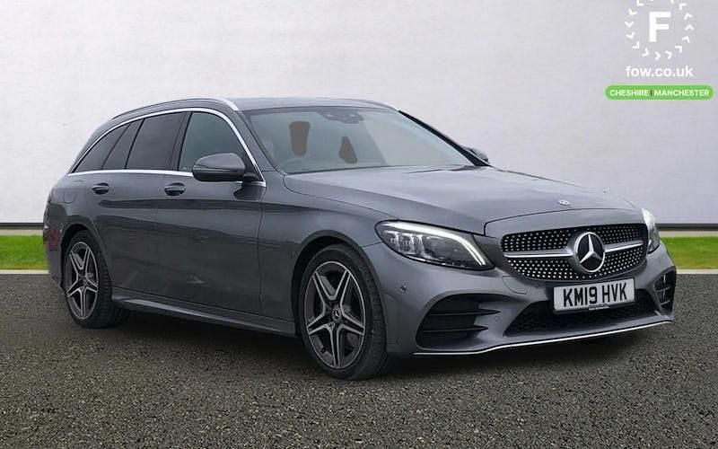 Grey Used 2019 Mercedes C300 Active Estate | £16,699 (Good price) - Image 1/4