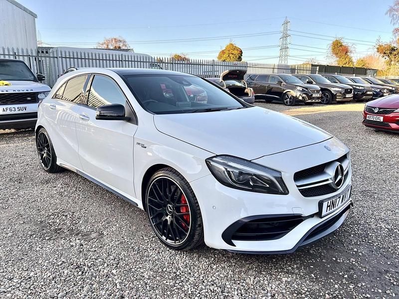 Used Mercedes A45 AMG AMG 2017 White Hatchback