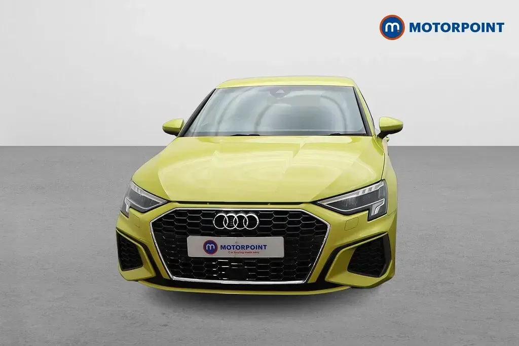 Used Audi A3 S-Line 2023 Yellow Sedan