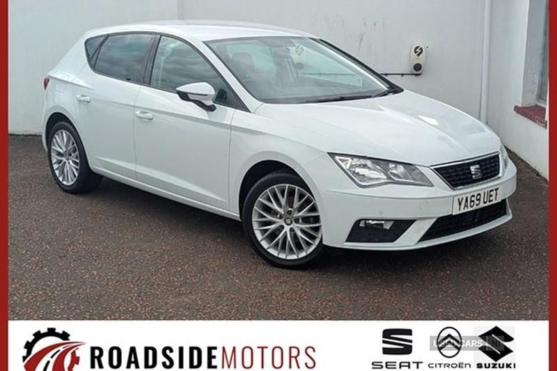 White Used 2020 Seat Leon SE Dynamic Hatchback | £11,495 (Fair price) - Image 1/1